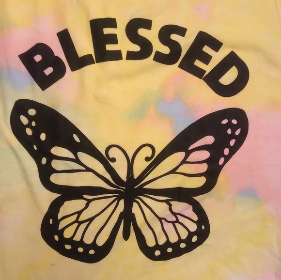 Tie-dyed cropped tank - Picture 2 of 3